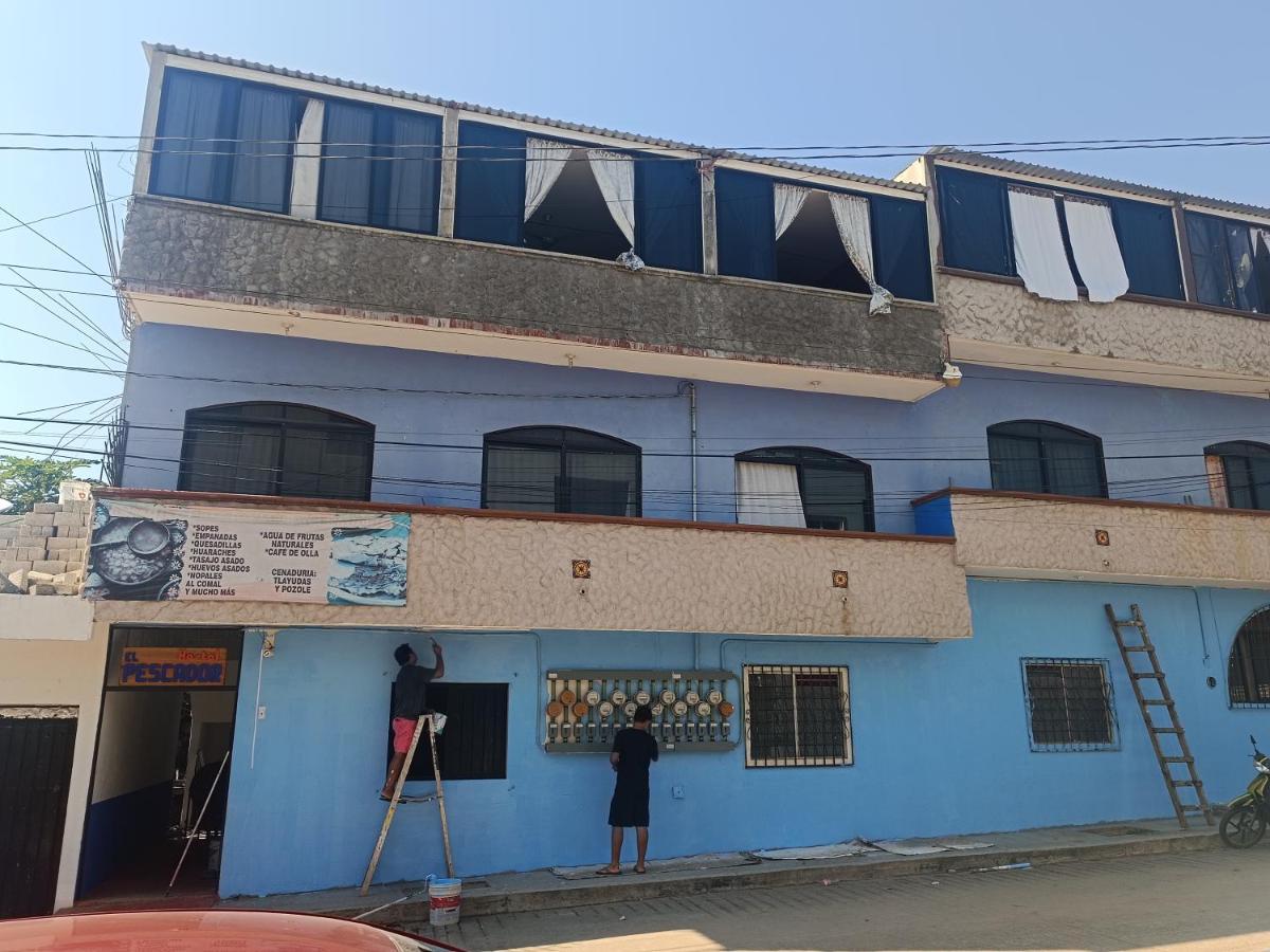Hostel Cafe El Pescador Puerto Escondido  Exterior photo